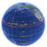 Earth 20th parellel